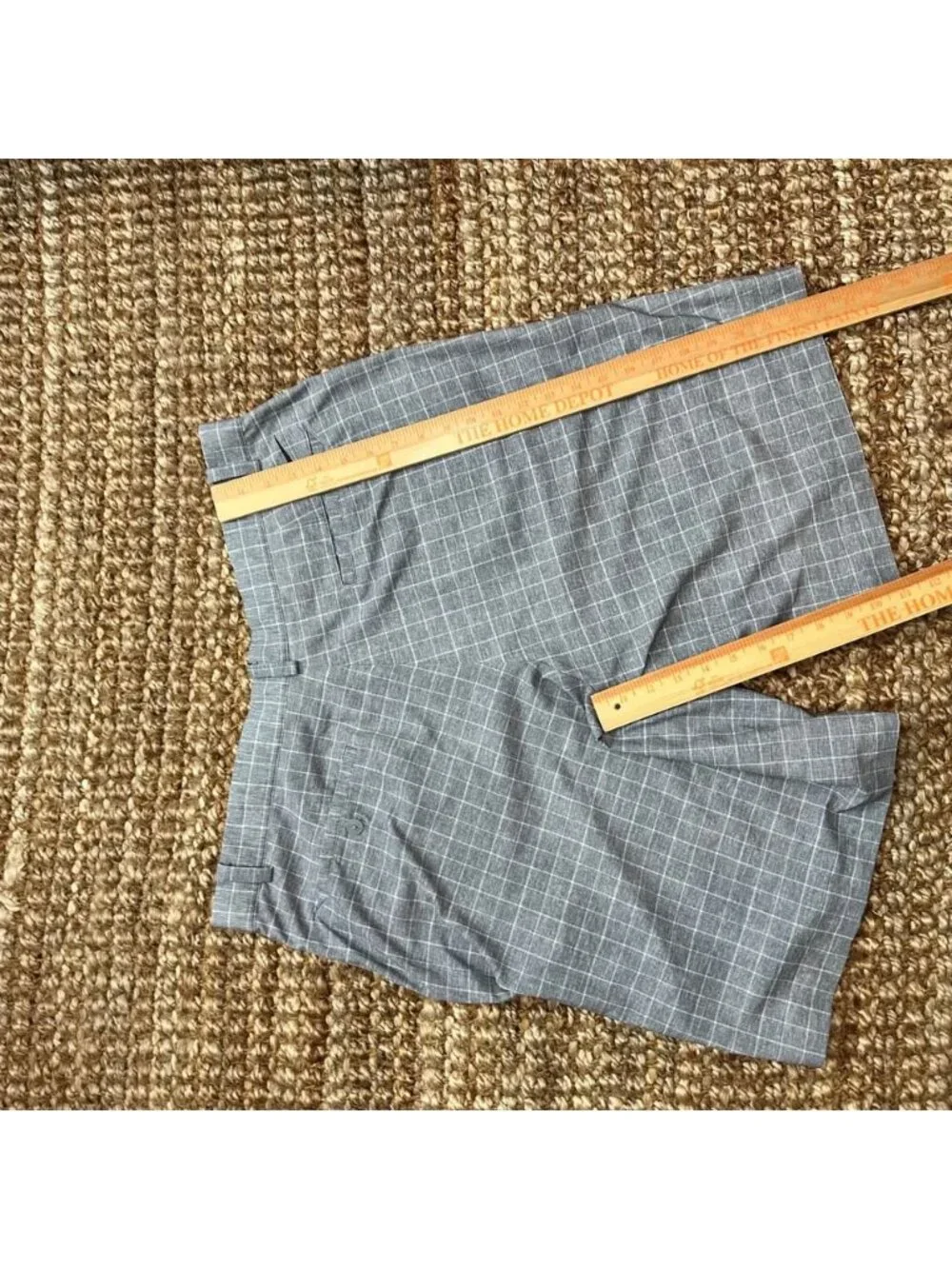 Nike Golf Mens Tour Performance Shorts 38 Gray Plaid 639801-088